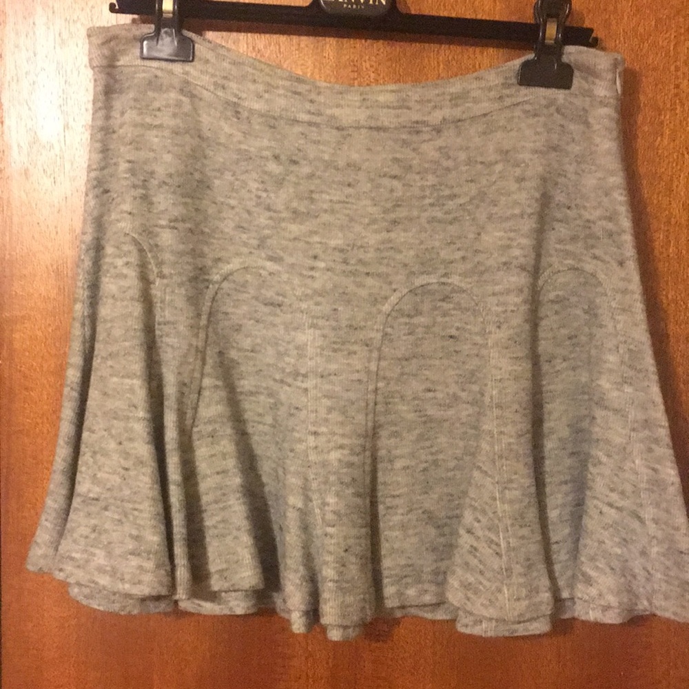 10 Crosby by Derek Lam grey skirt